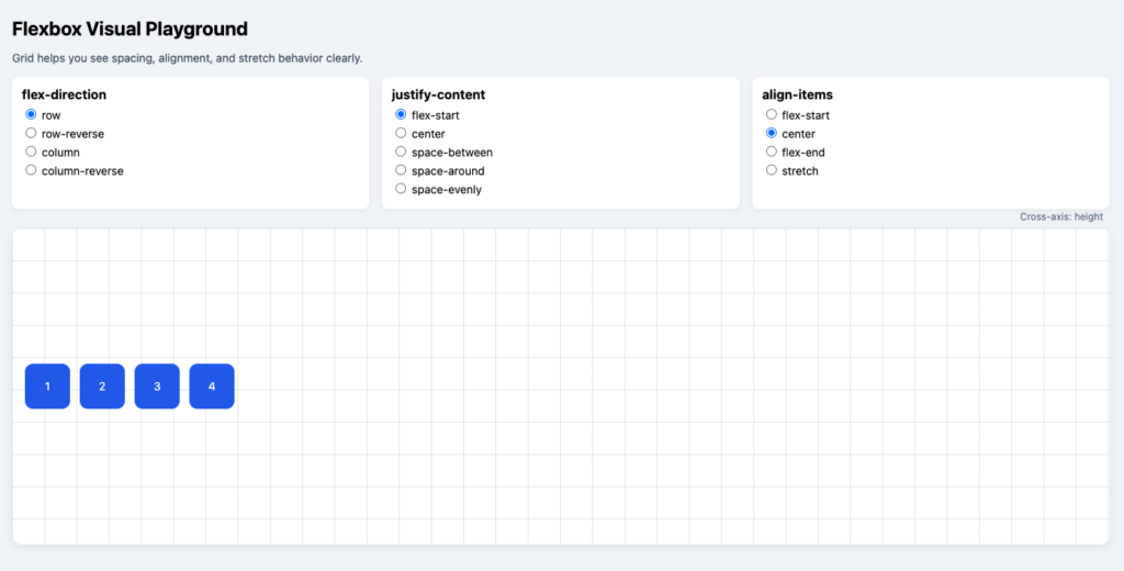 css flexbox playground,