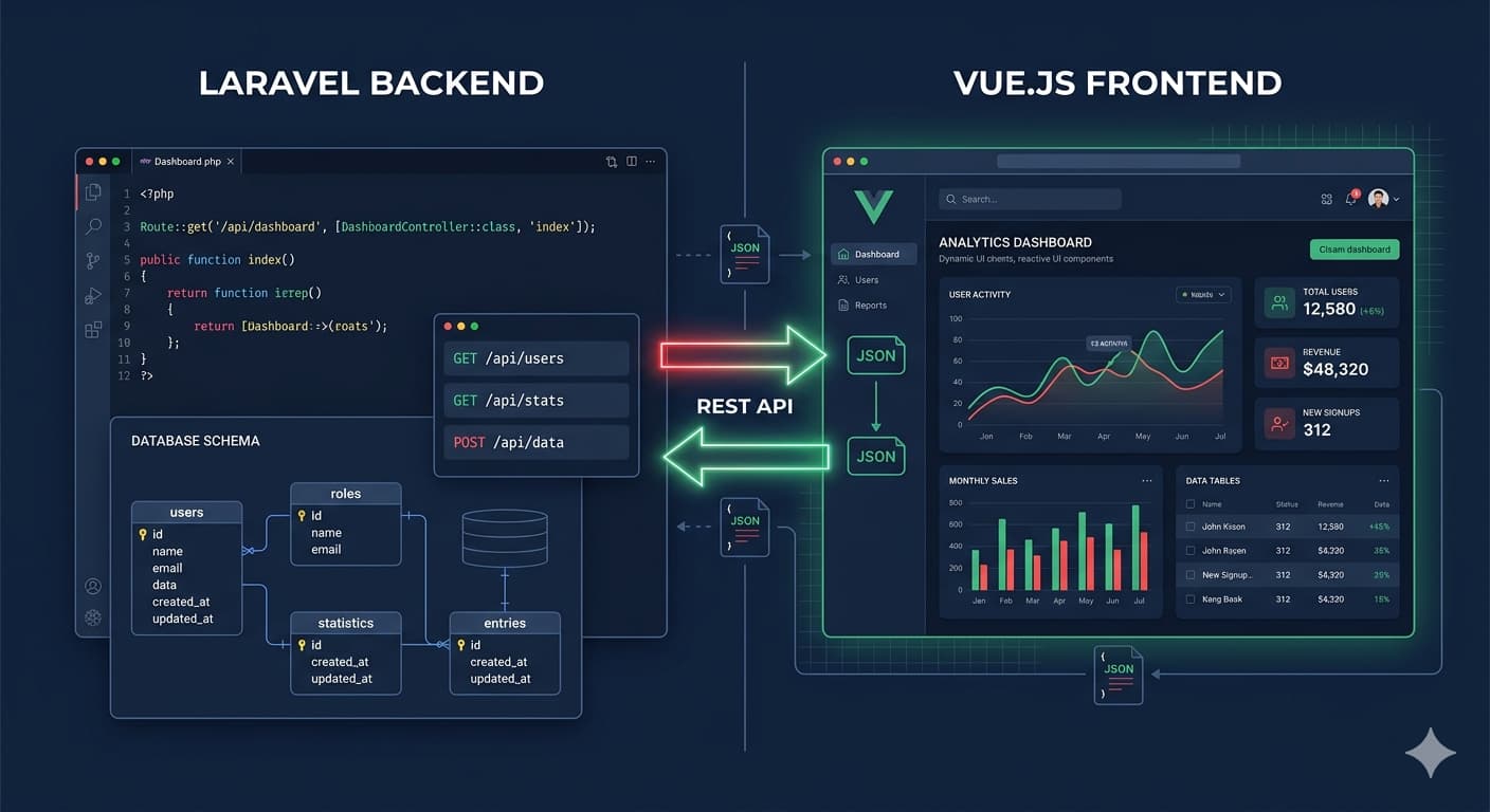 Vue 4 + Laravel: The Best Full-Stack Combo for SMBs