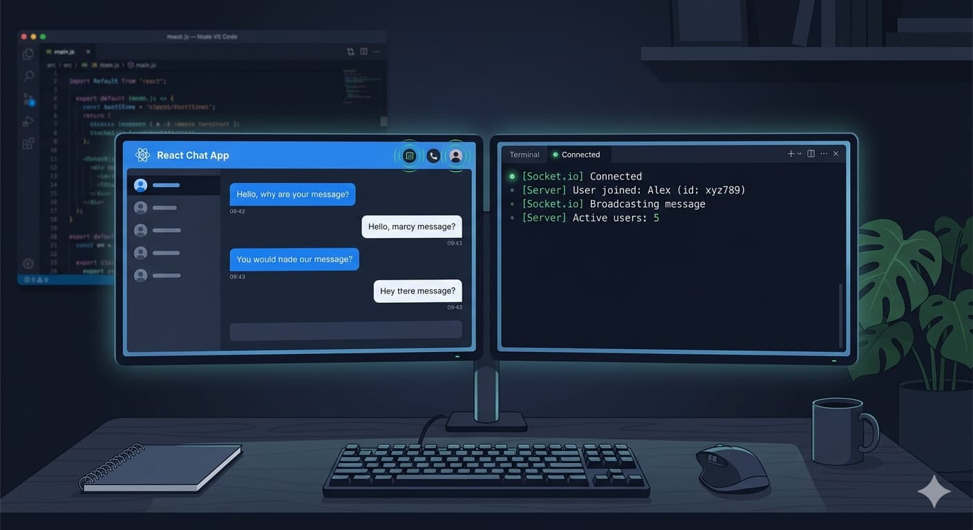 Building a Real-Time Chat App with React, Node.js & Socket.io